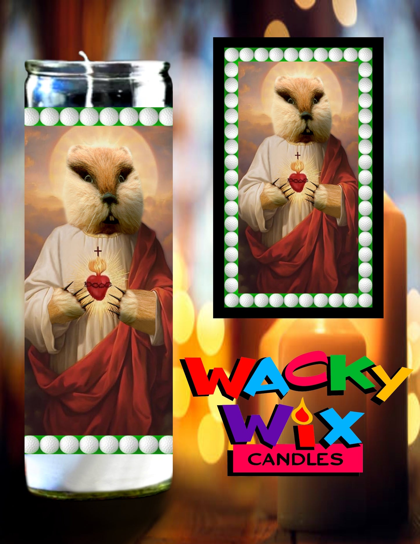 Caddyshack - Golpher Prayer Candle