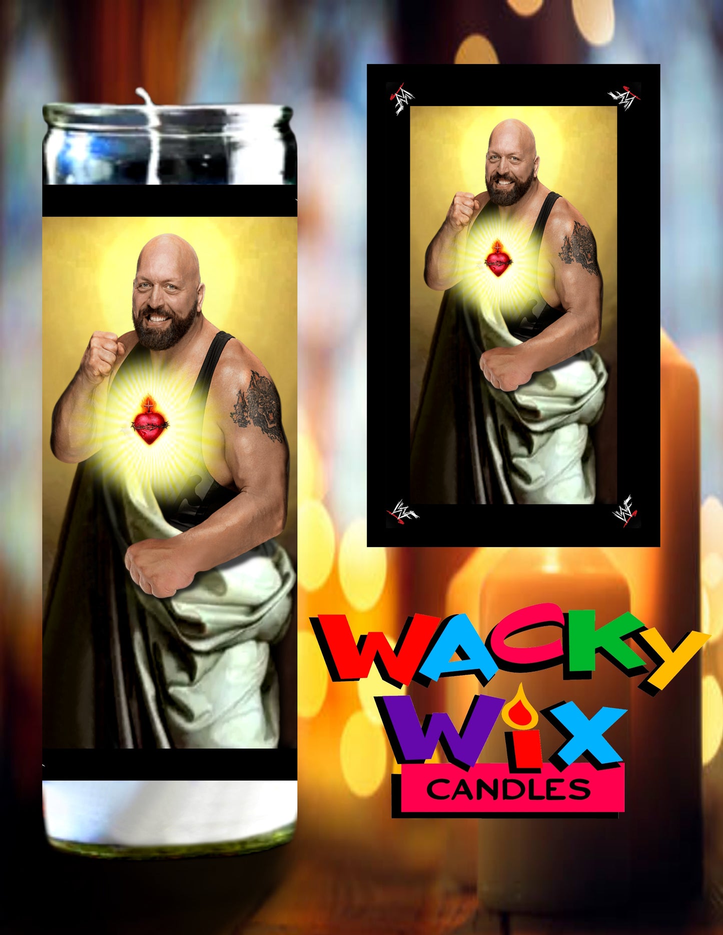 WWF - Big Show Prayer Candle