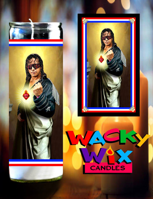 WWF - Bret Hart Prayer Candle