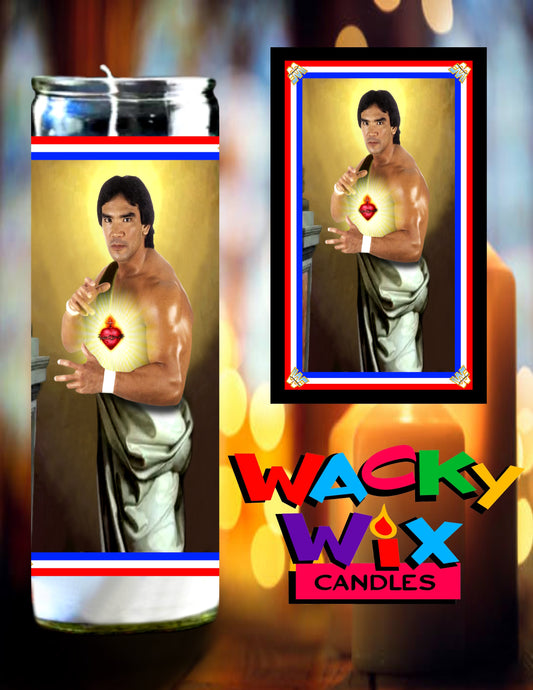 WWF - Ricky "the Dragon" Steamboat Prayer Candle