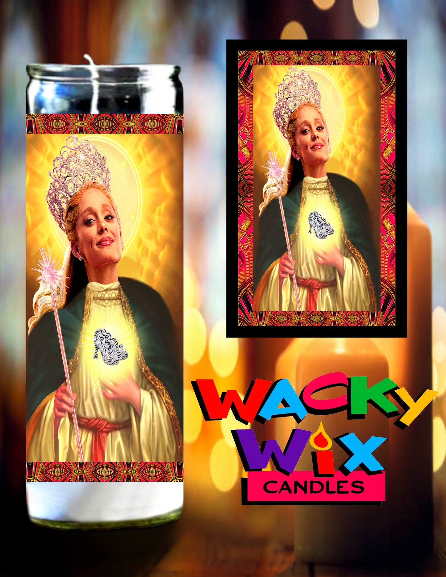 Wicked - Glinda Prayer Candle
