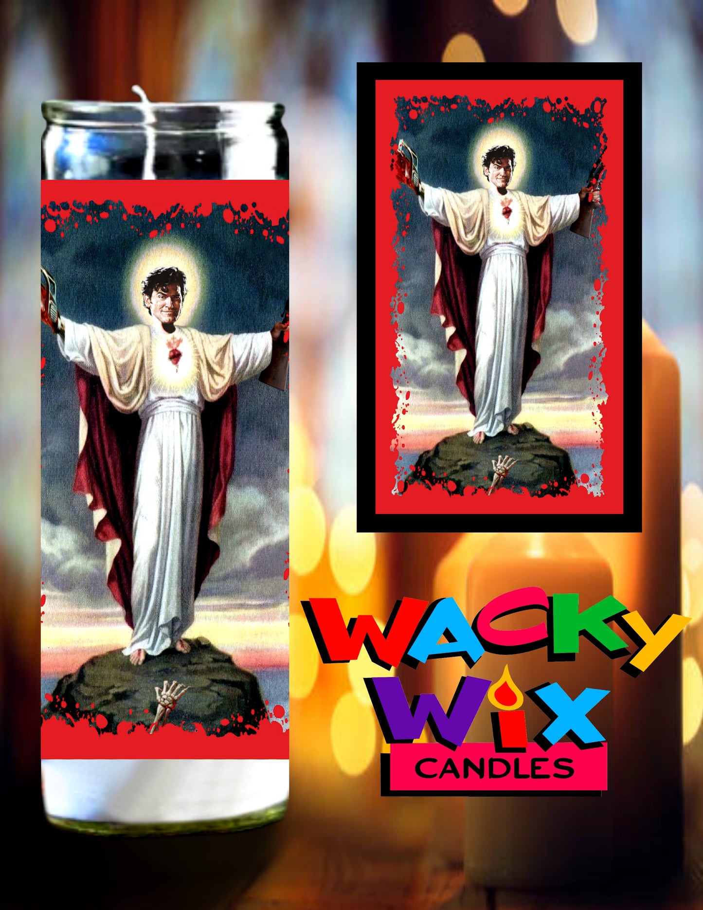The Evil Dead - Ash Williams Prayer Candle