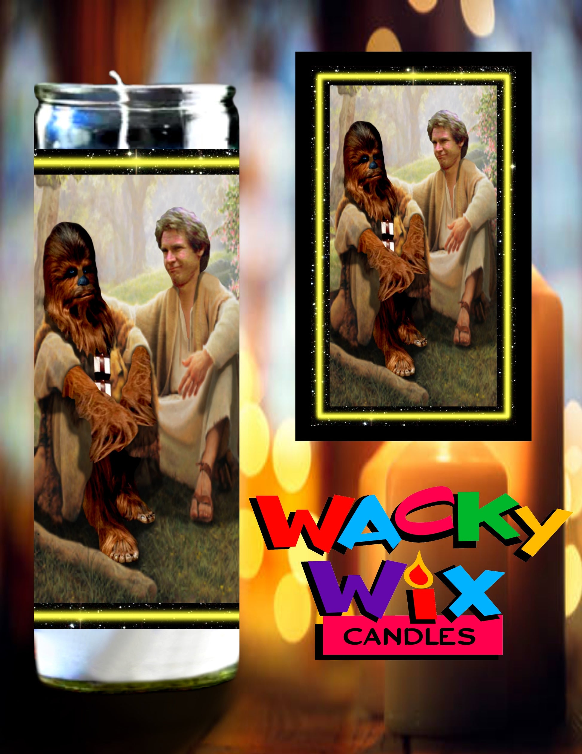 Star Wars - Chewie & Han Solo Prayer Candle