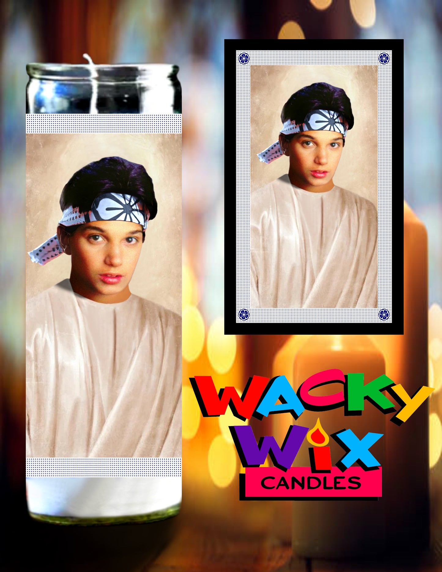 The Karate Kid - Daniel LaRusso Prayer Candle