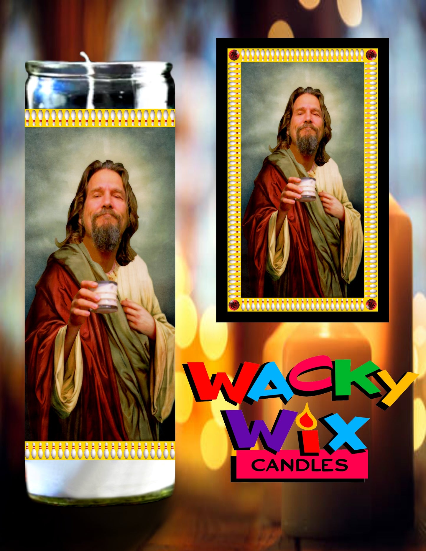 The Big Lebowski - The Dude Prayer Candle