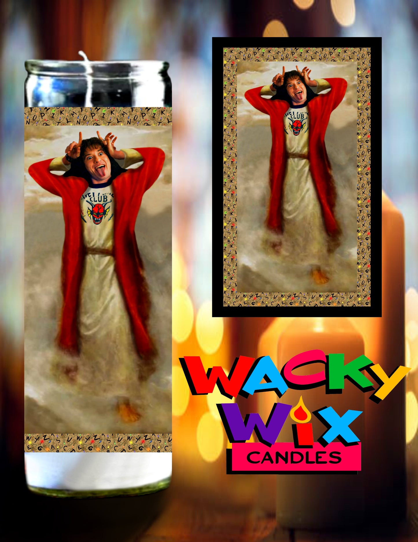 Stranger Things - Eddie Munson Prayer Candle
