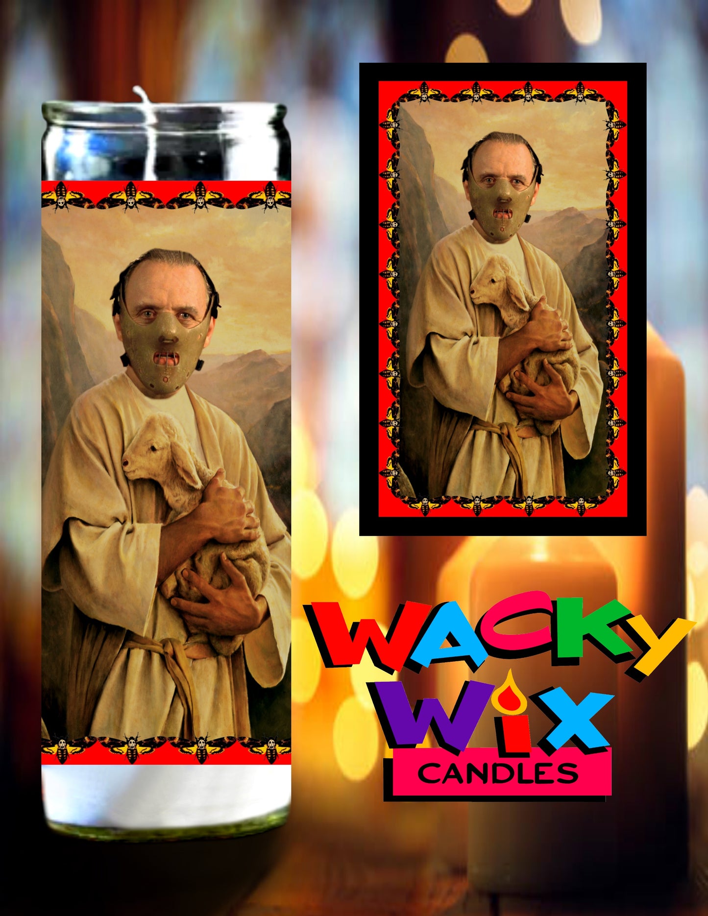 The Silence of the Lambs - Hannibal Lecter Prayer Candle