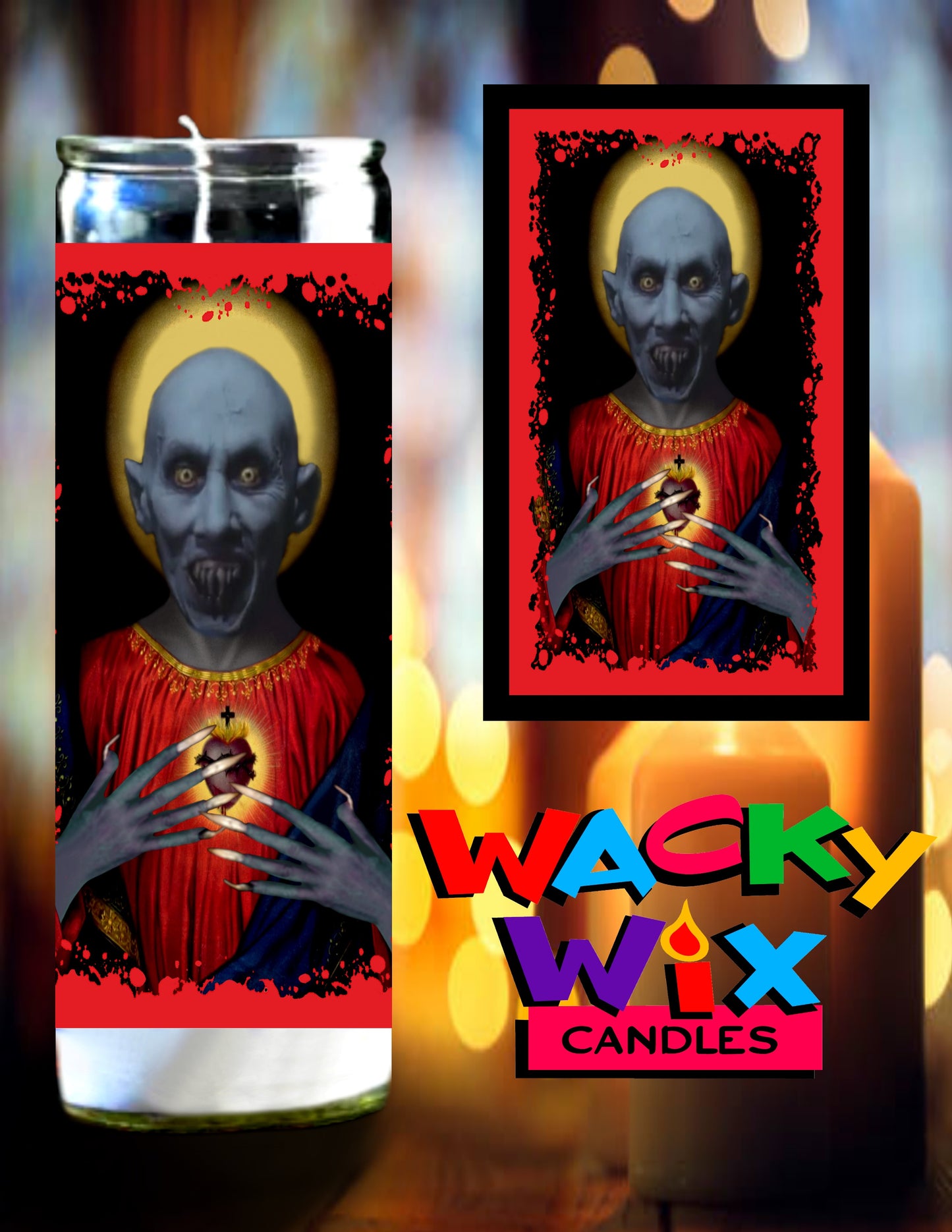 Salem's Lot - Kurt Barlow Prayer Candle