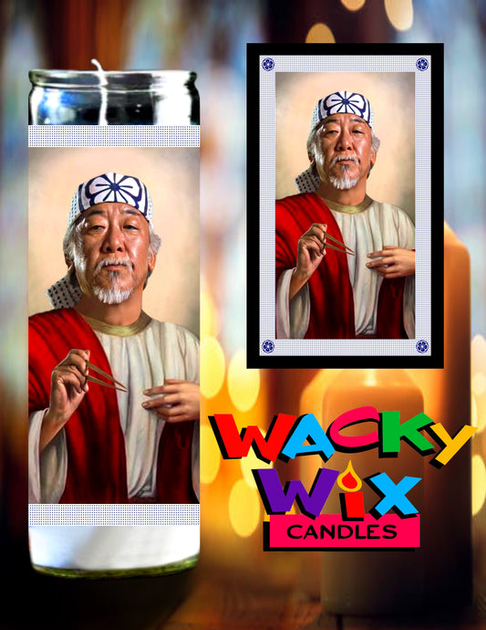 The Karate Kid - Mr. Miyagi Prayer Candle