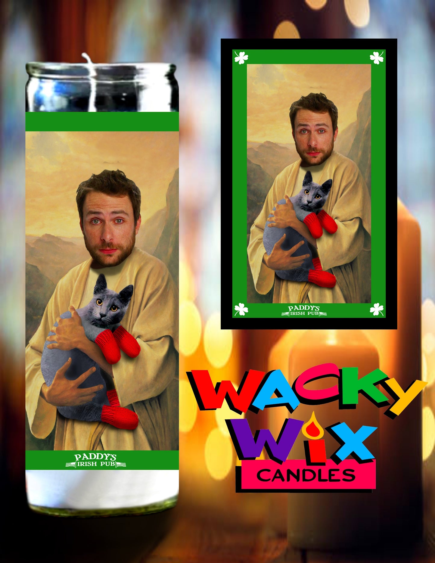 Always Sunny in Philadelphia - Charlie Kelly Prayer Candle