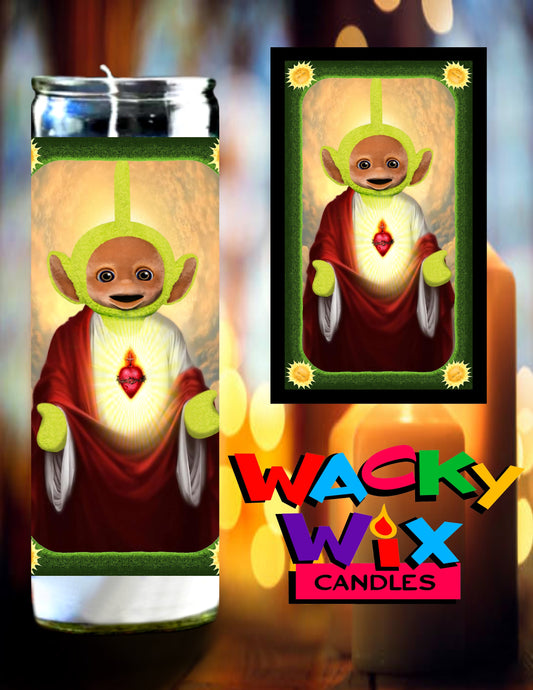 Teletubbies - Dipsy Prayer Candle