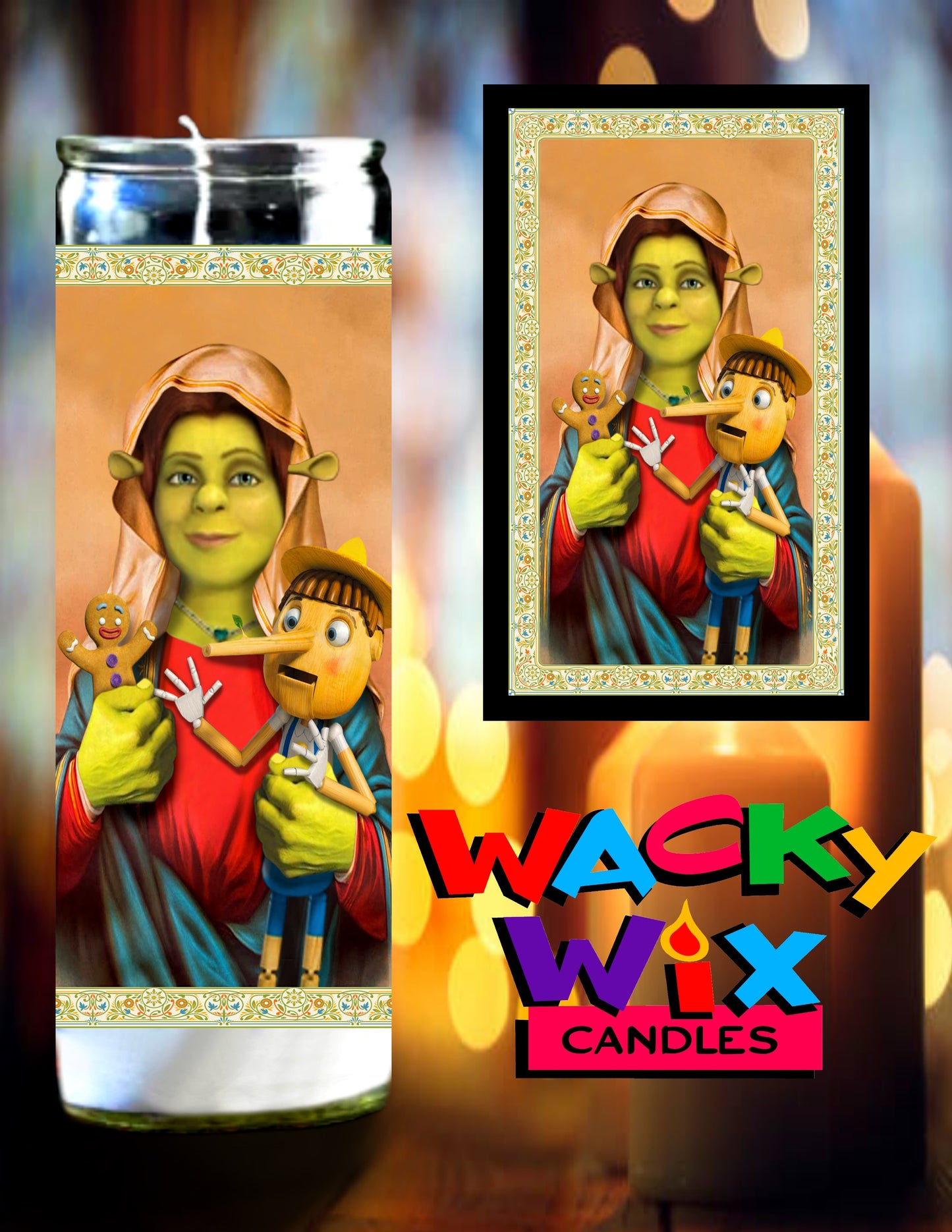 Shrek - Fiona Prayer Candle