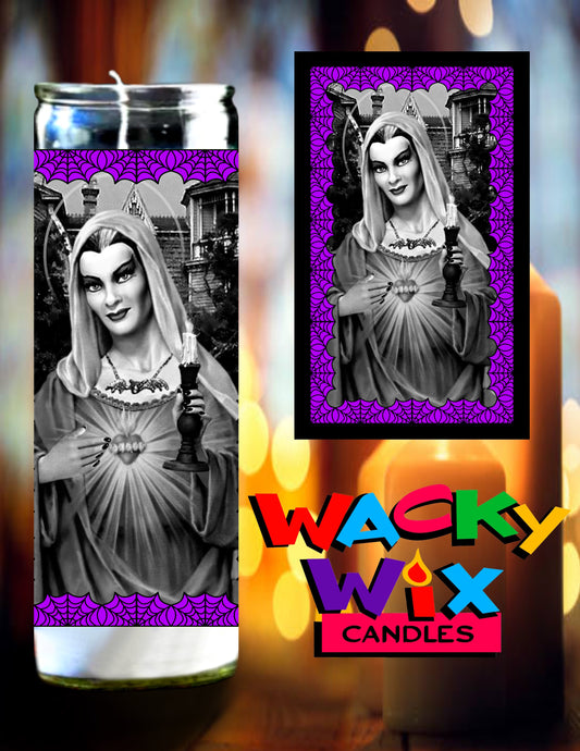B&W ONLINE EXCLUSIVE The Munsters - Lily Munster Prayer Candle