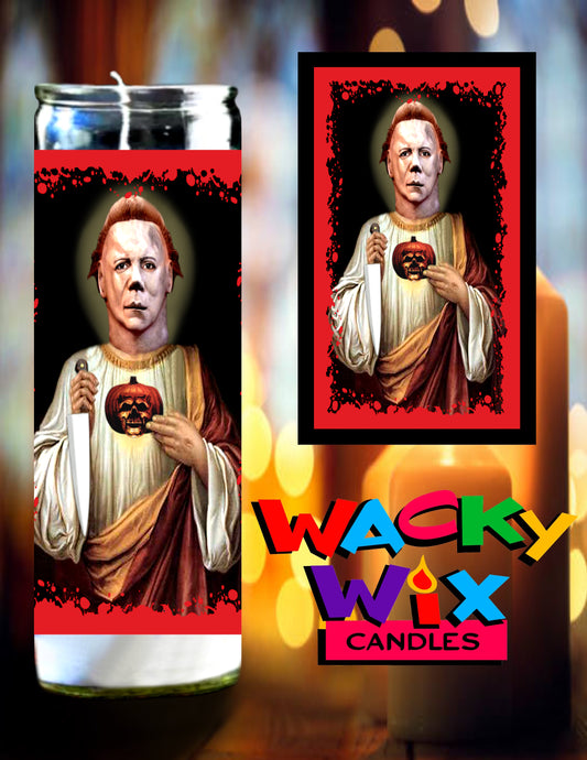 Halloween - Michael Myers Prayer Candle