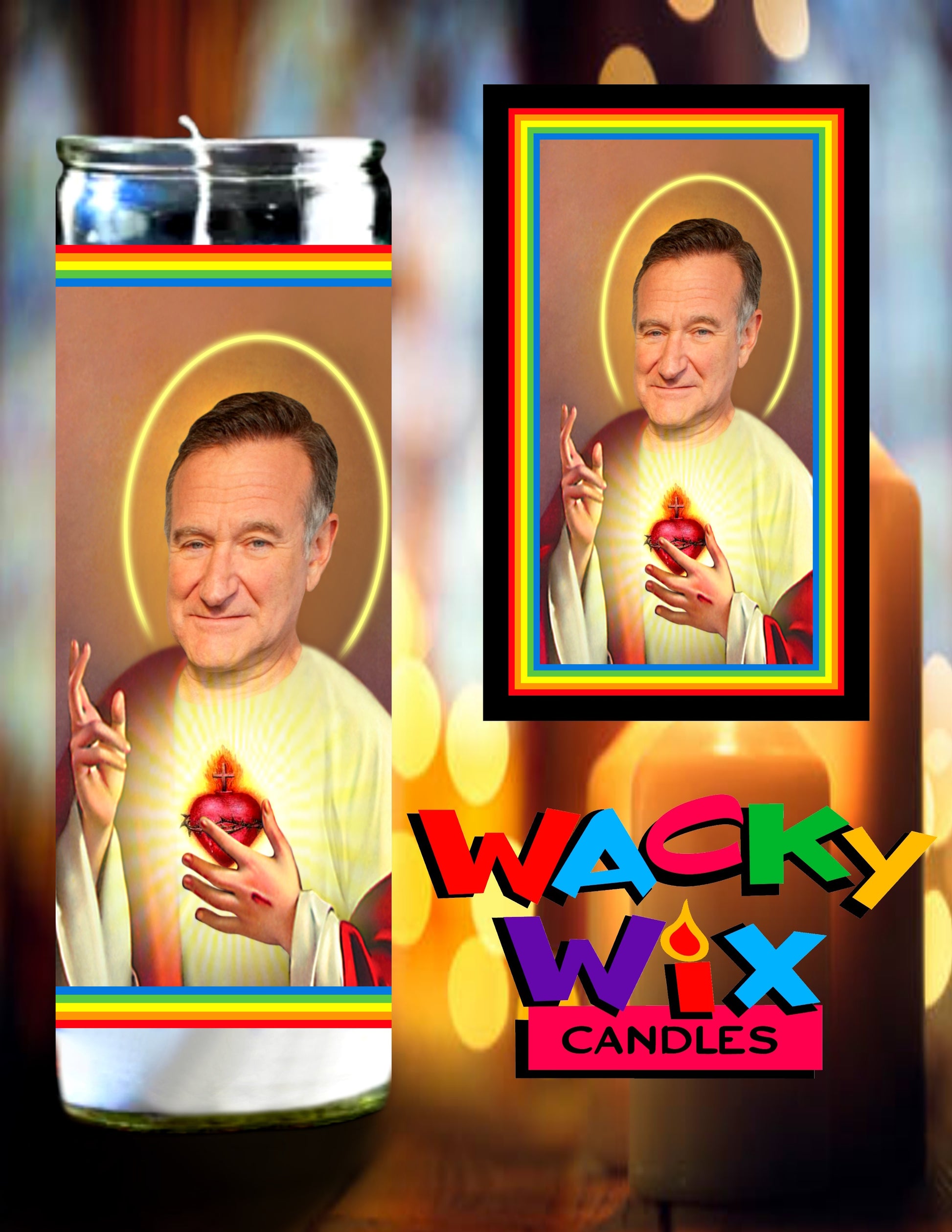 Robin Williams Prayer Candle