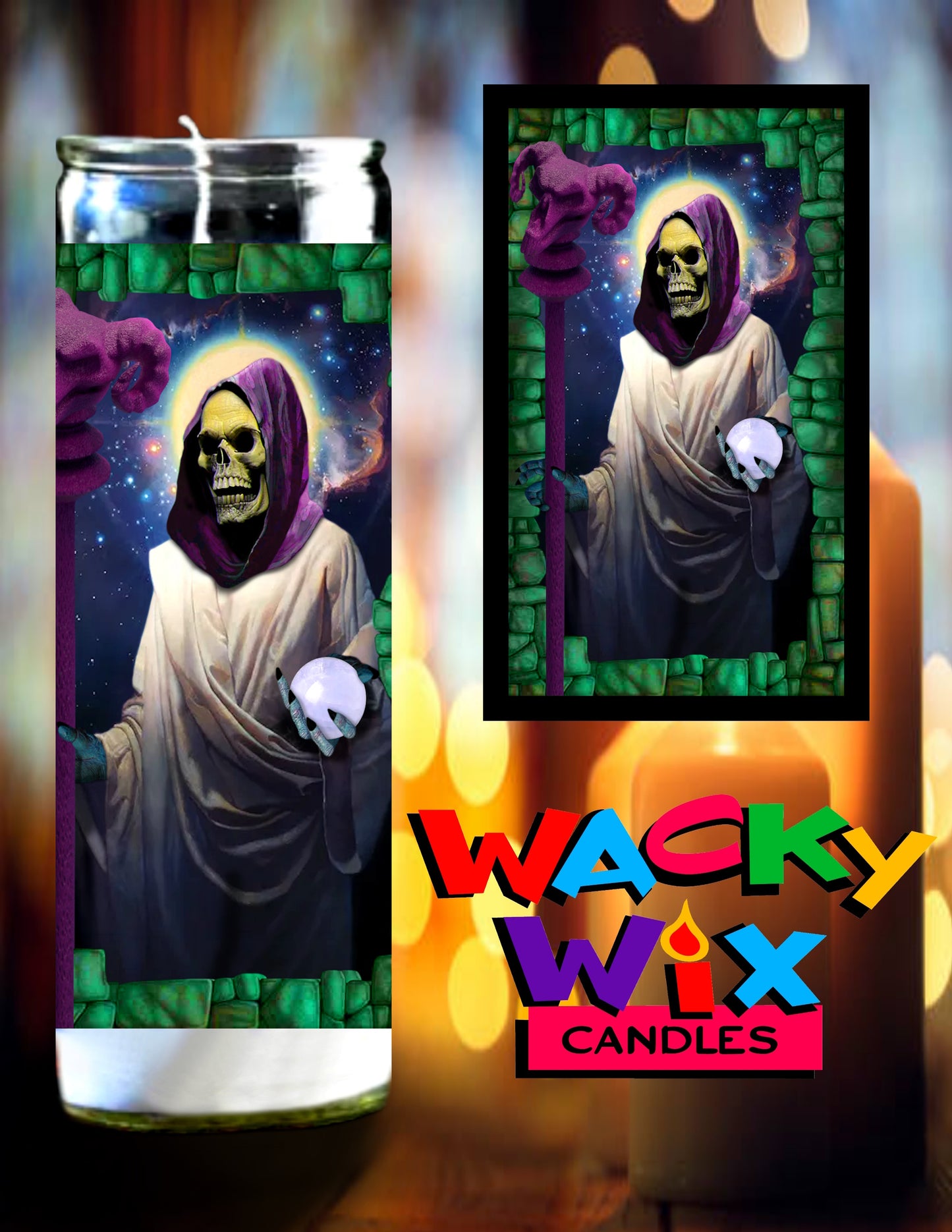 He-Man and the Masters of the Universe - Skeletor Prayer Candle