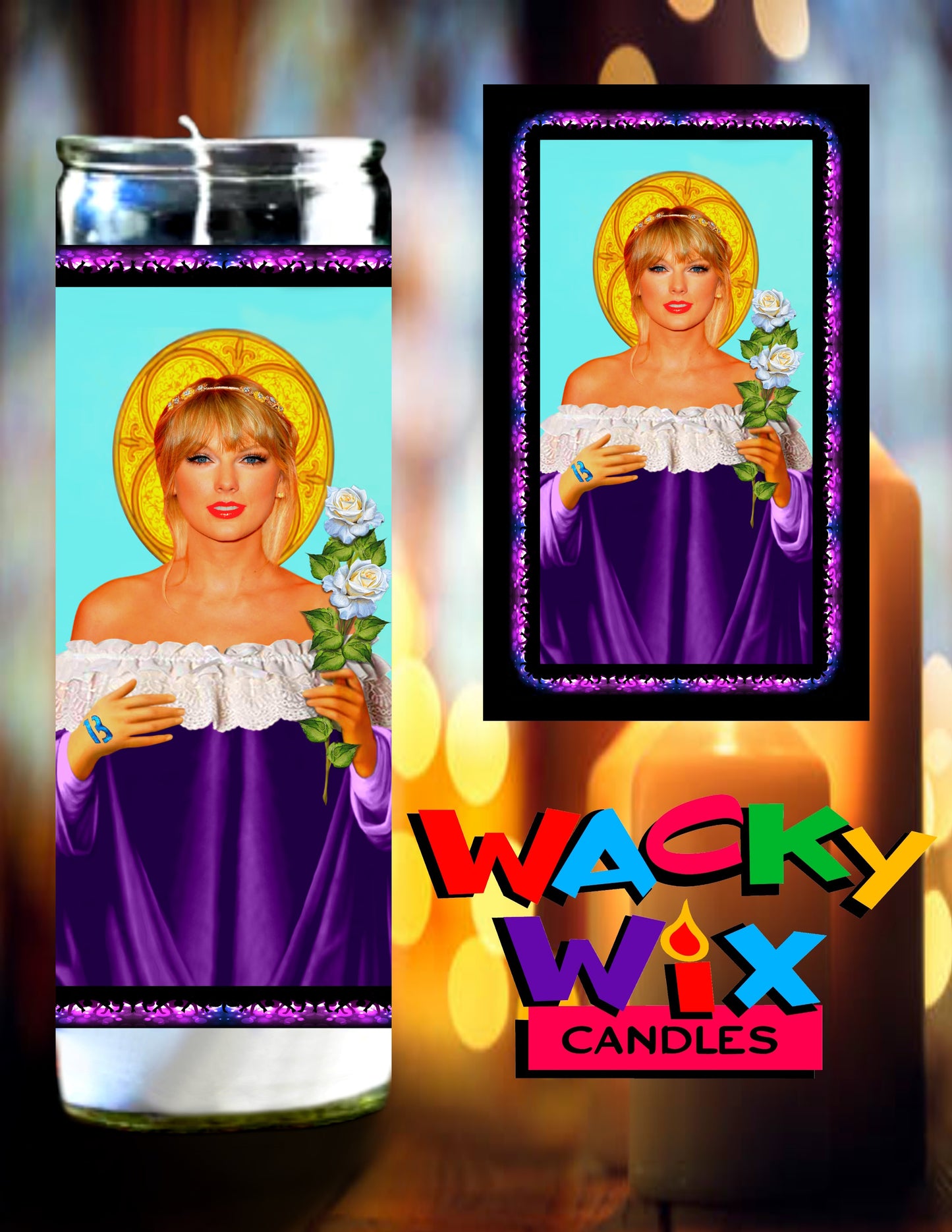 Taylor Swift Prayer Candle