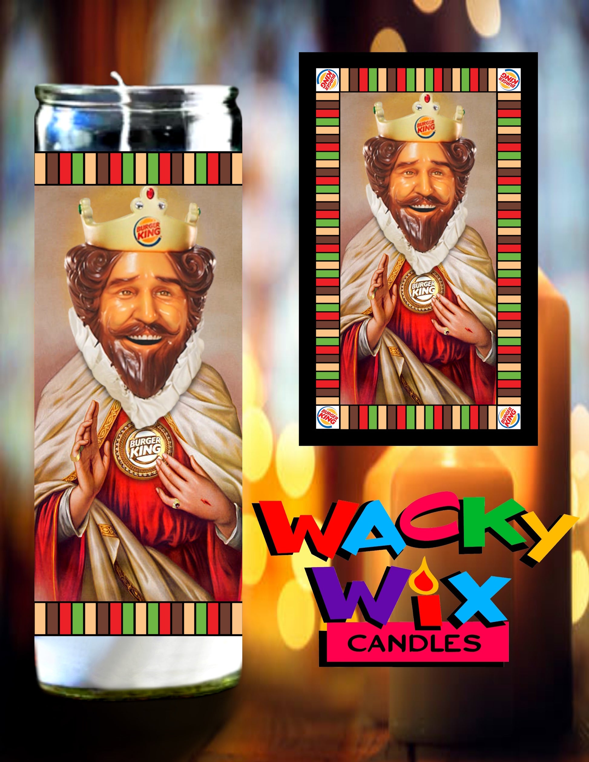 Burger King - The King Prayer Candle