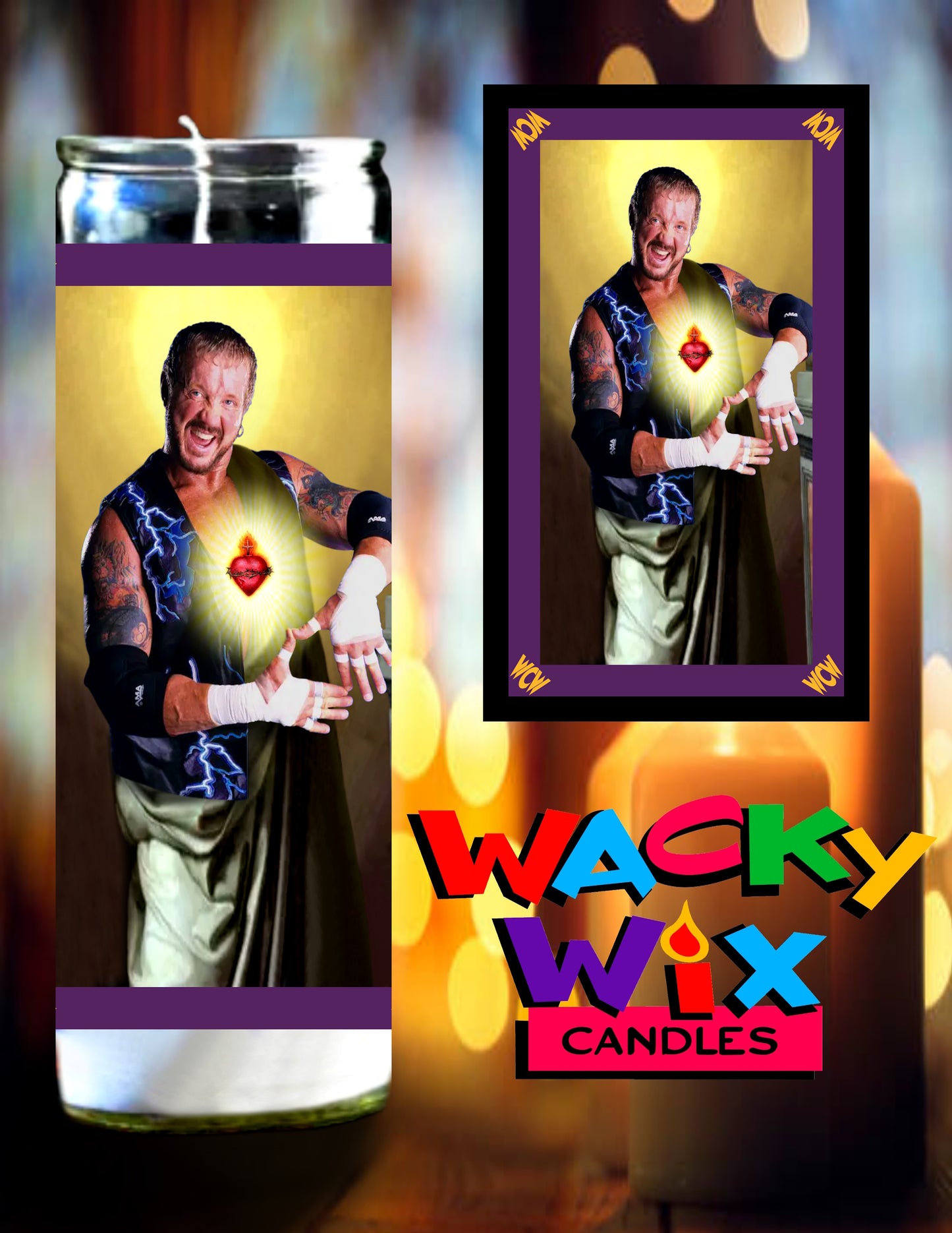 WCW - Diamond Dallas Page Prayer Candle