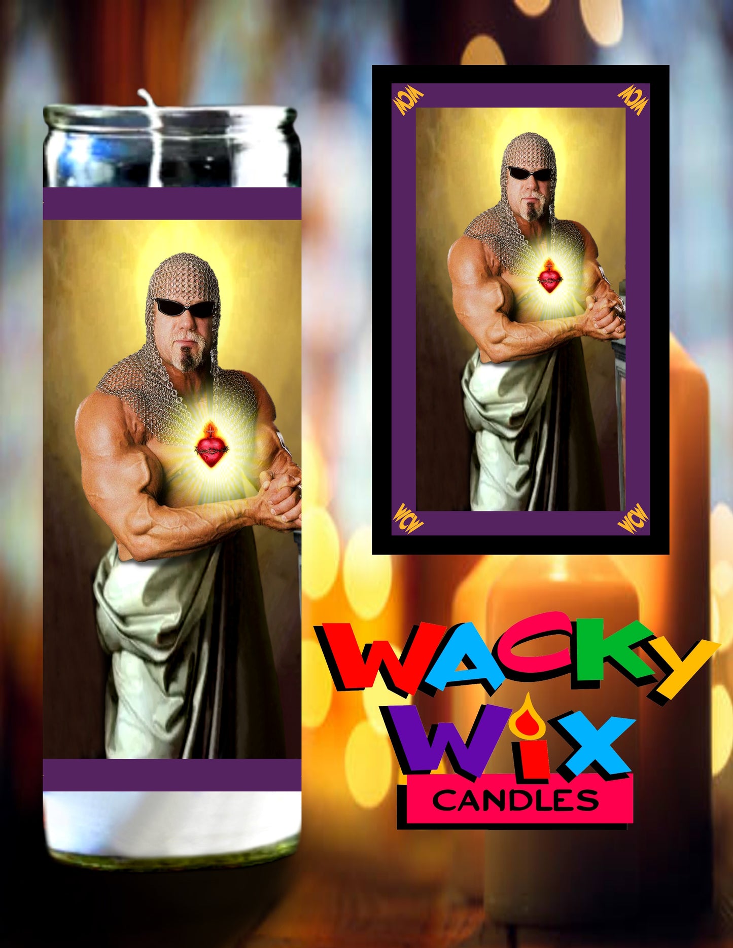 WCW - Scott Steiner Prayer Candle