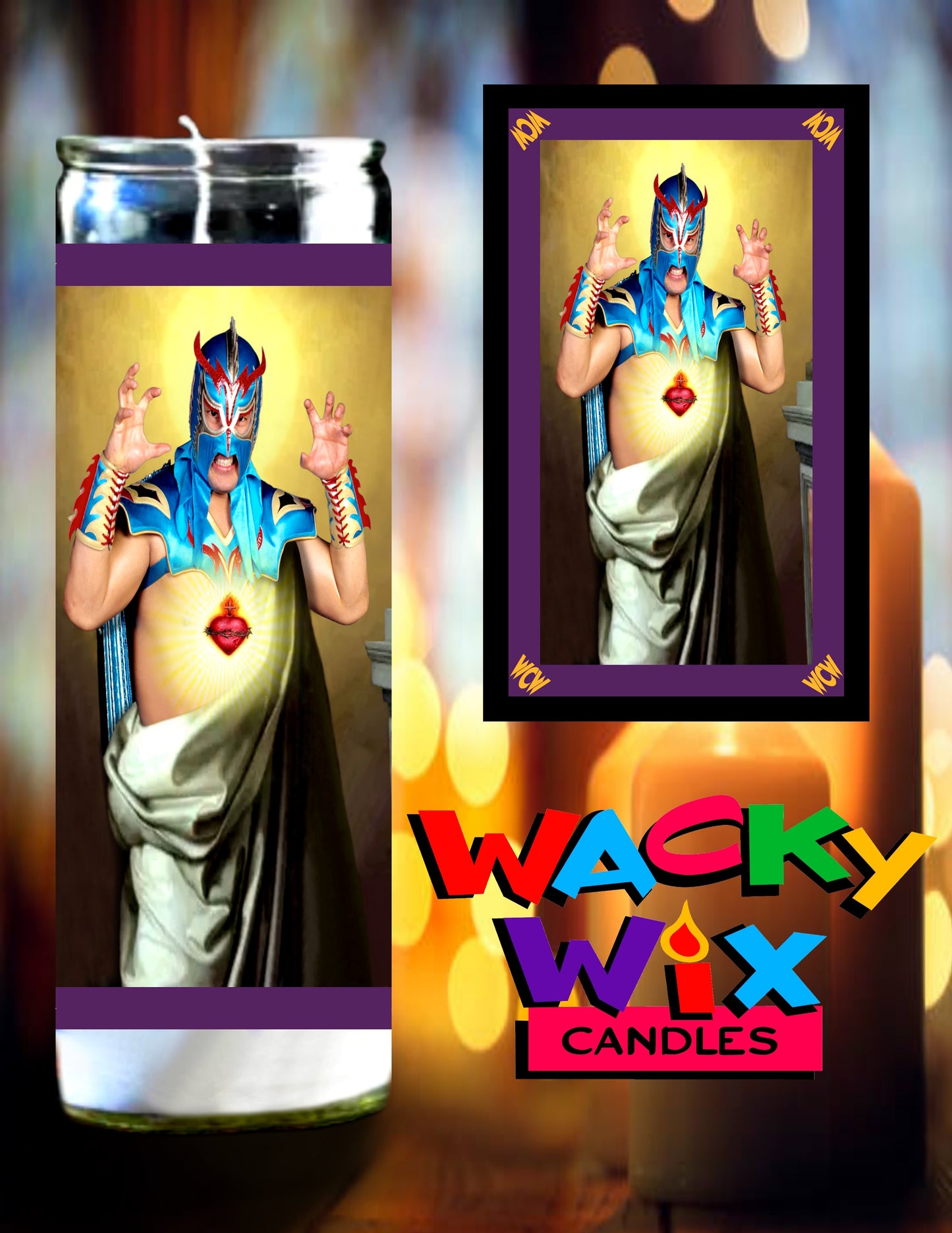 WCW - Ultimo Dragon Prayer Candle