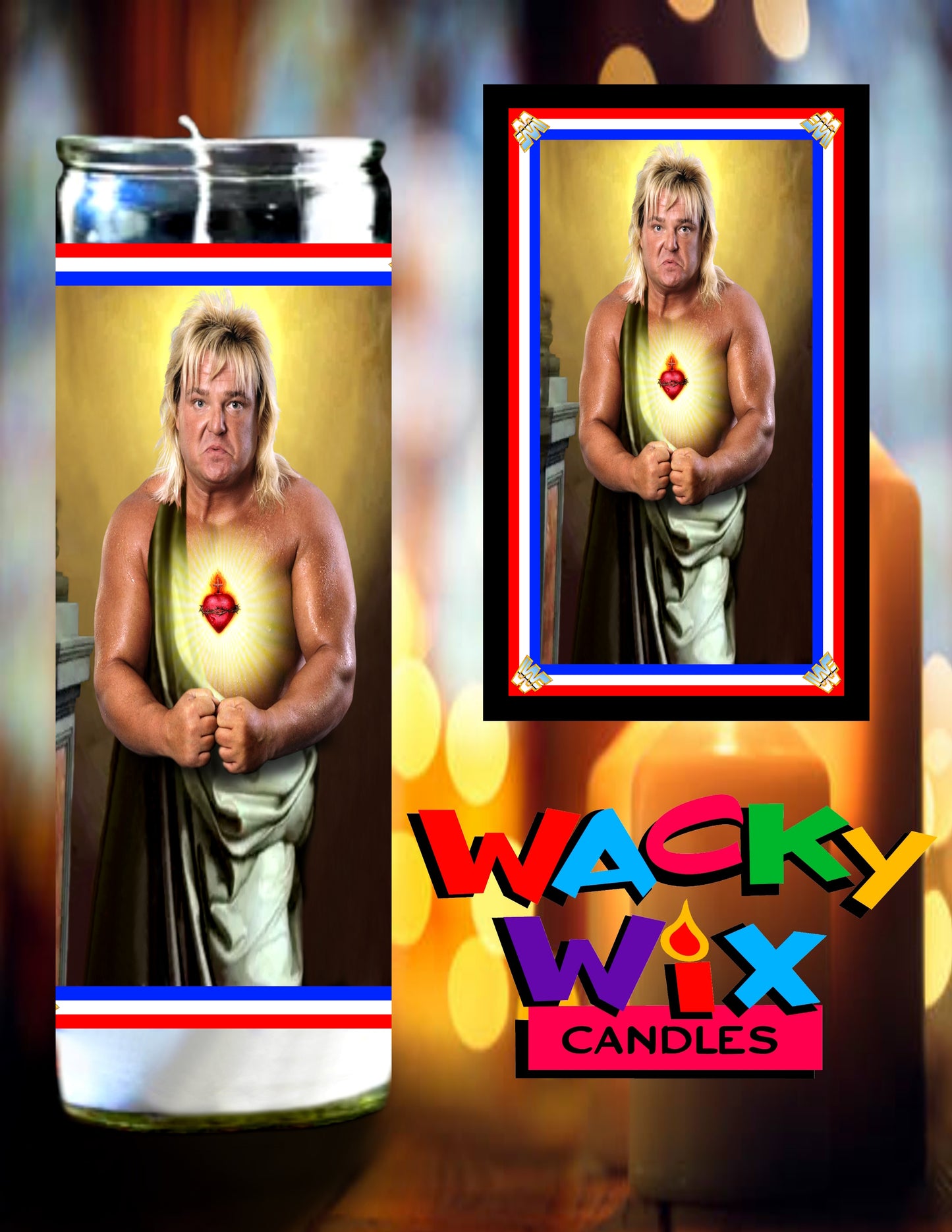 WWF - Greg Valentine Prayer Candle