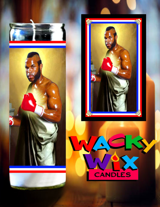 WWF - Mr. T Prayer Candle