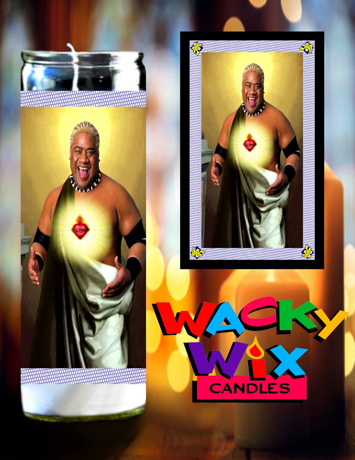 WWF - Rikishi Prayer Candle