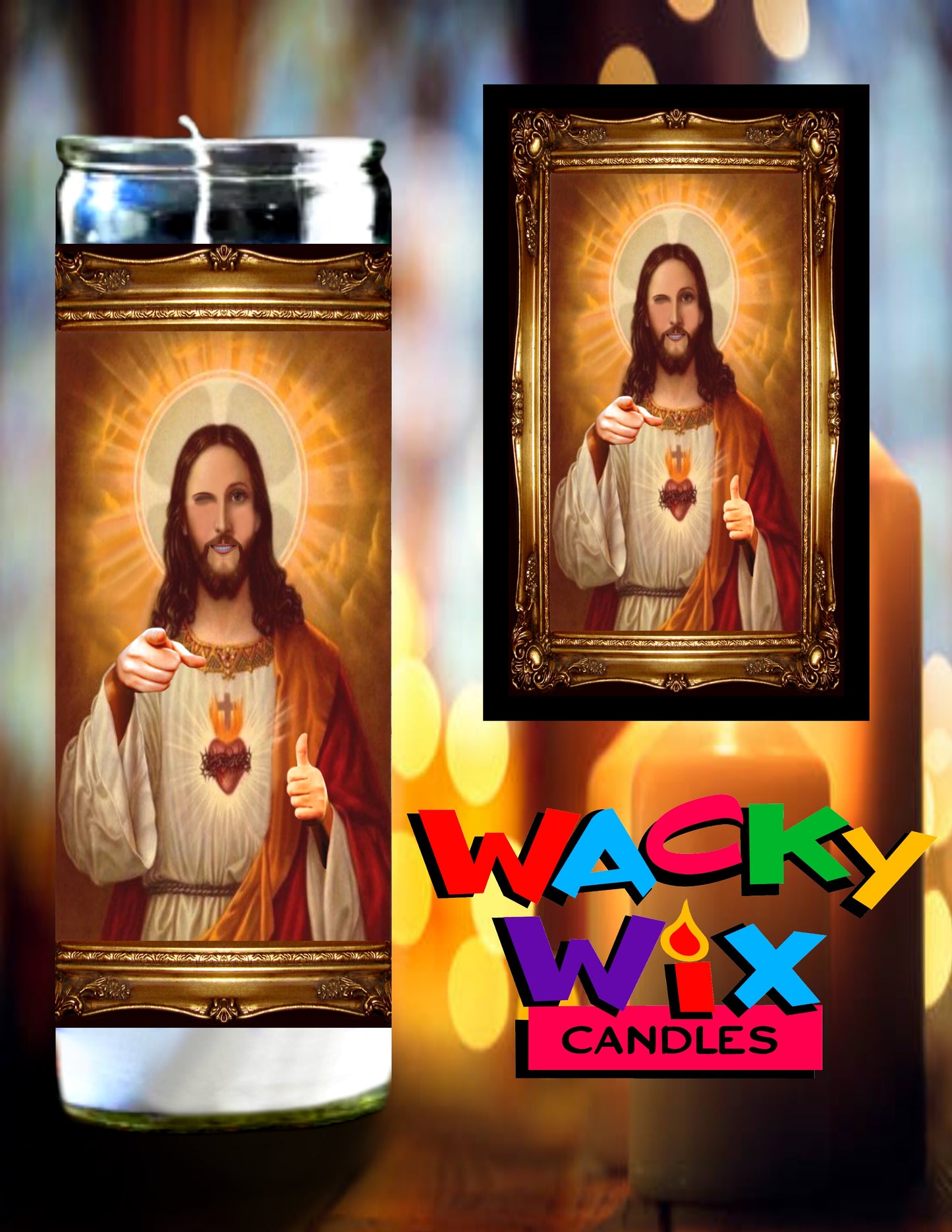 Dogma - Buddy Christ Prayer Candle