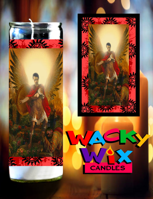 Supernatural - Castiel Prayer Candle