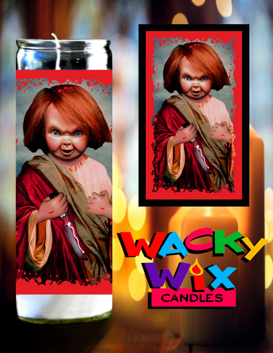 Child's Play - Chucky Prayer Candle
