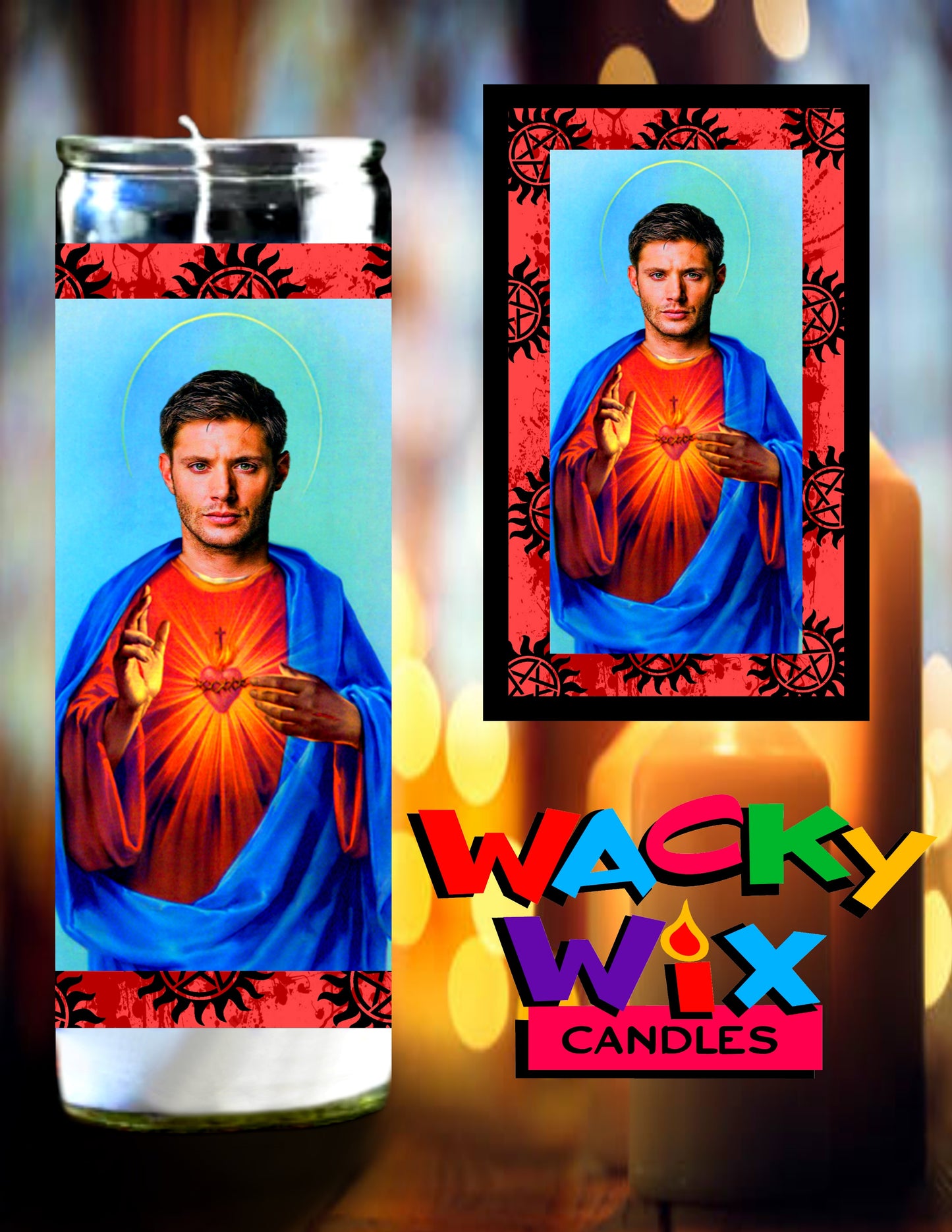 Supernatural - Dean Winchester Prayer Candle