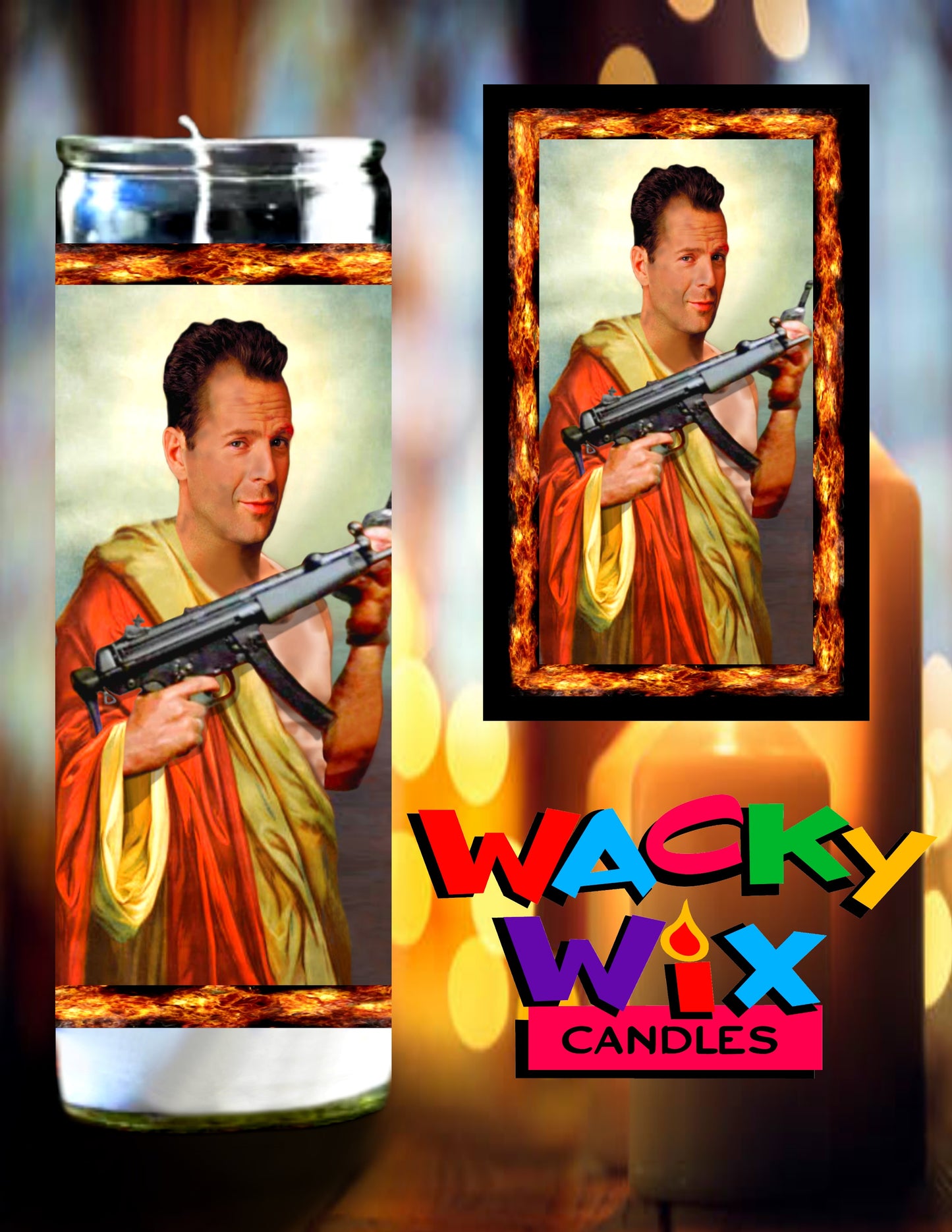 Die Hard - John McClane Prayer Candle