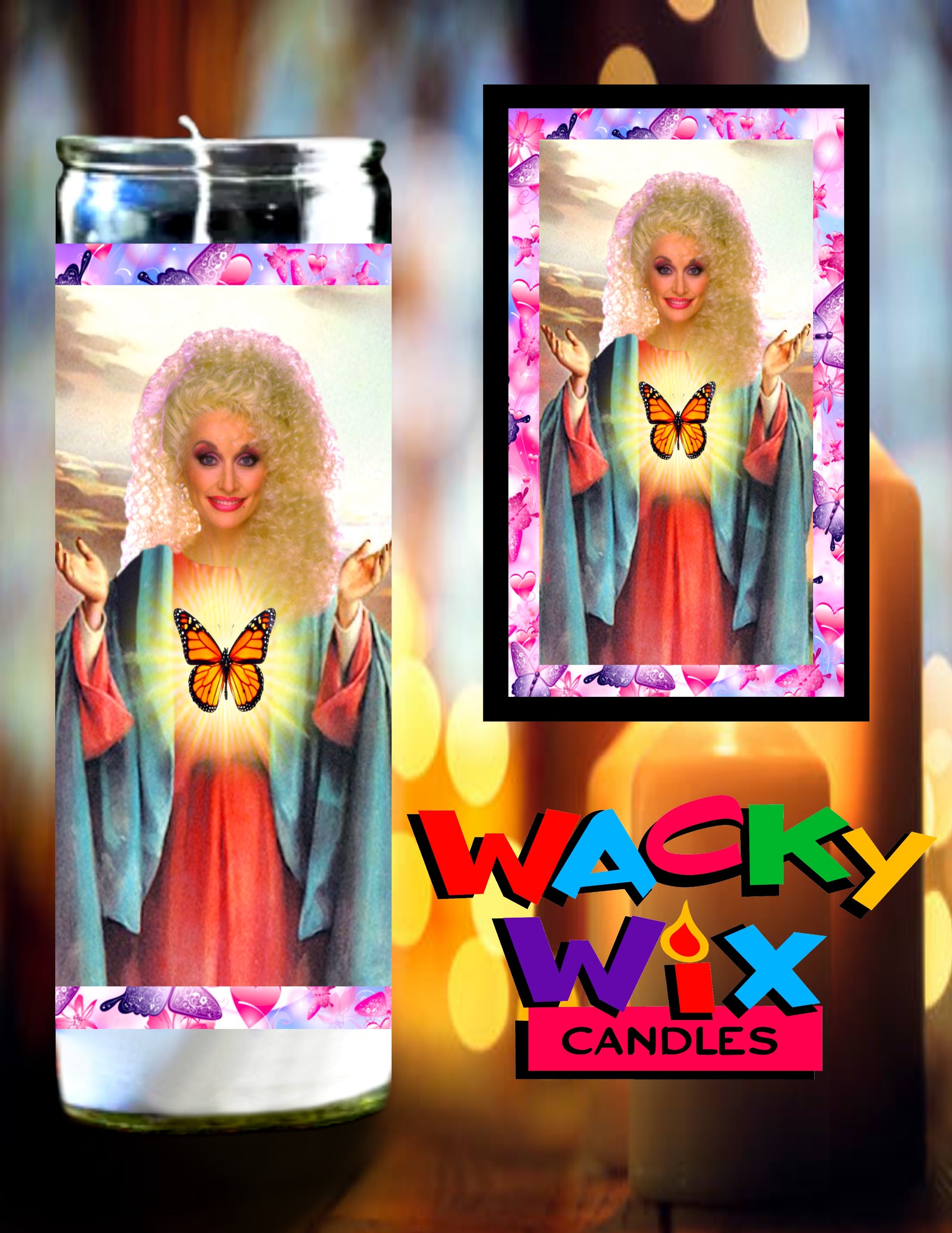 Dolly Parton Prayer Candle