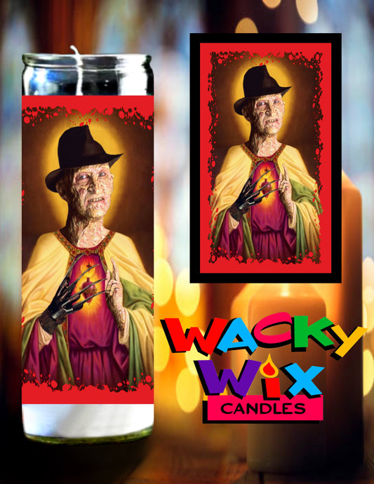 Nightmare on Elm Street - Freddy Krueger Prayer Candle