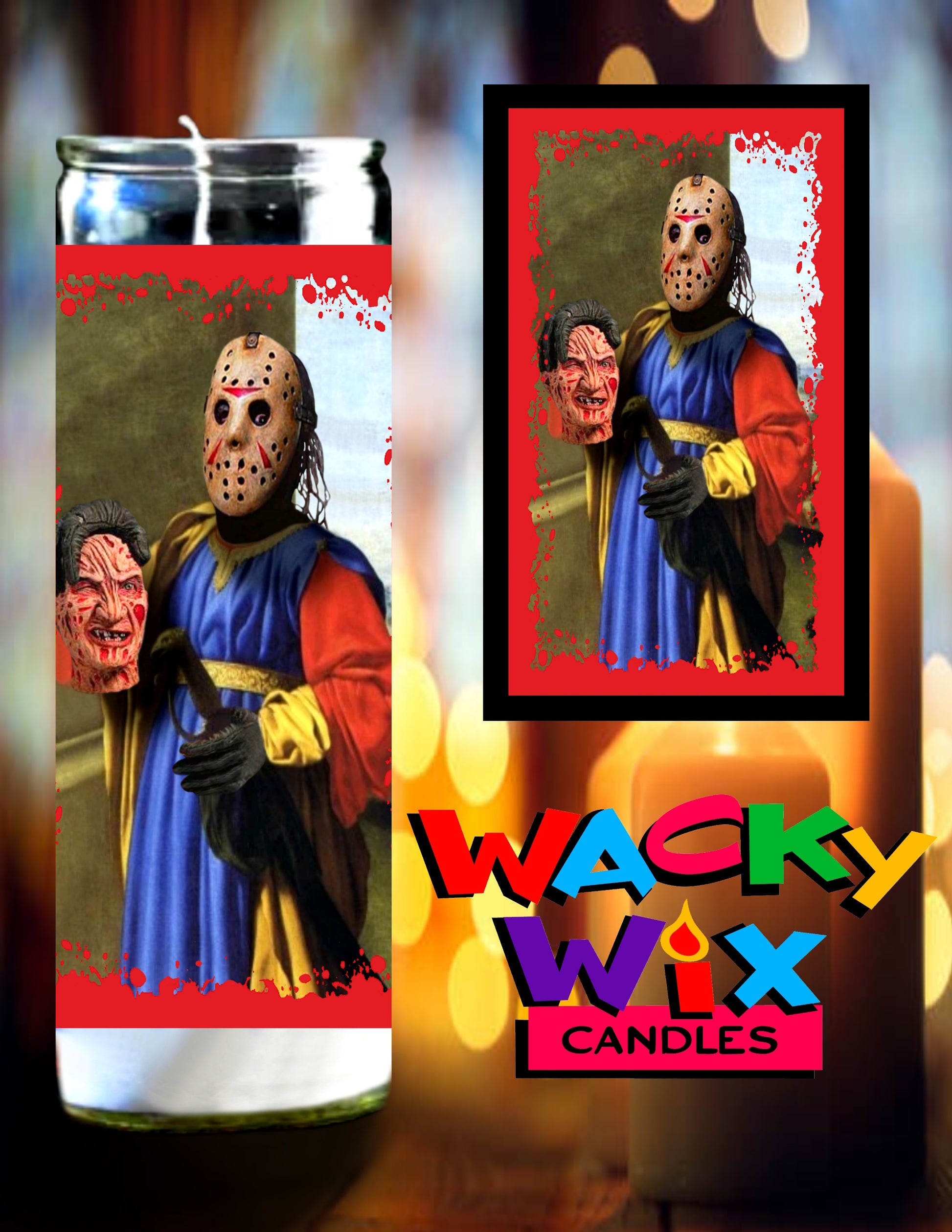 Freddy vs. Jason Prayer Candle