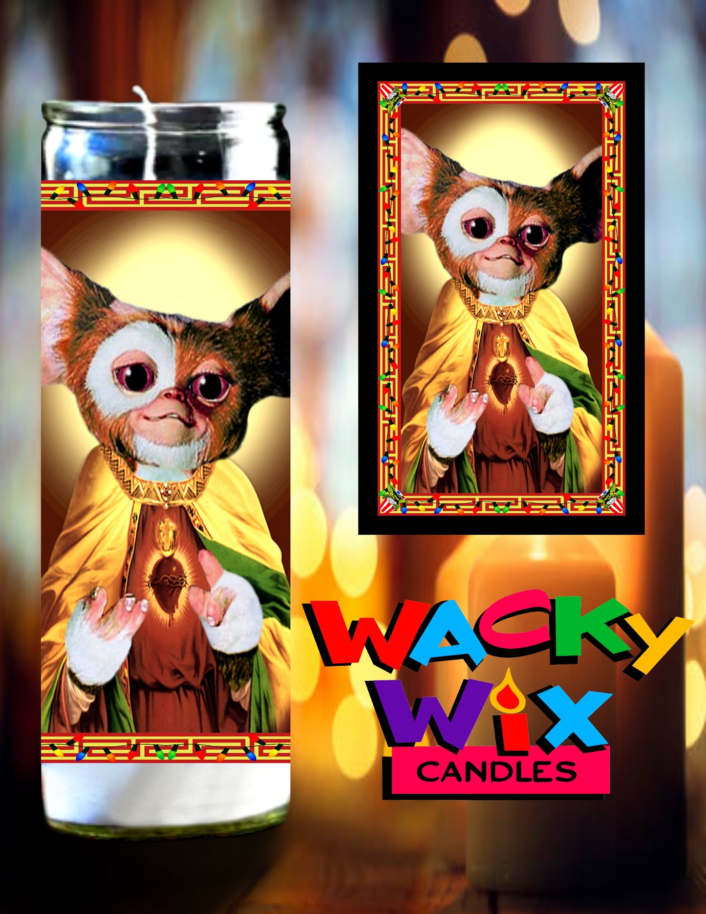 Gremlins - Gizmo Prayer Candle