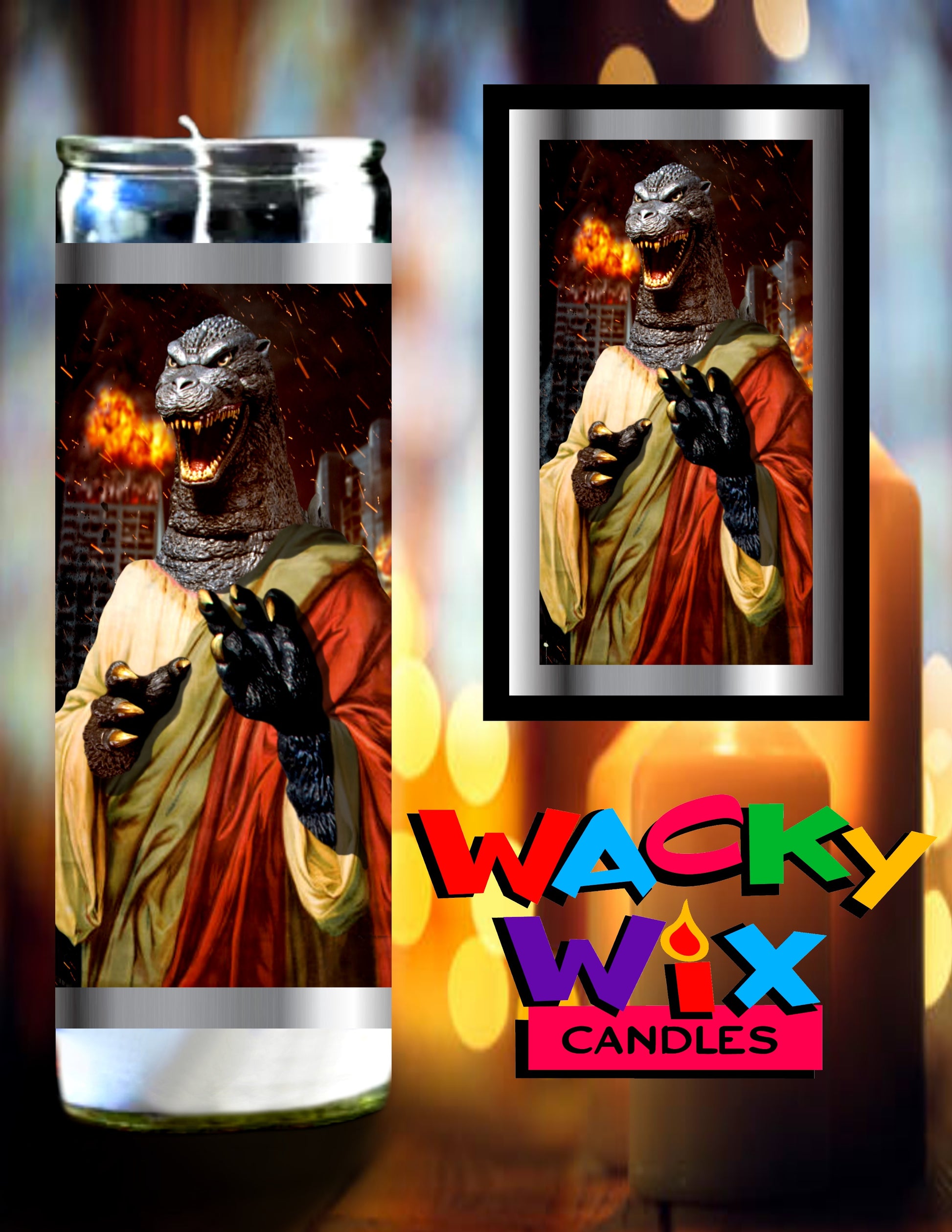 Godzilla vs. Kong - Godzilla Prayer Candle