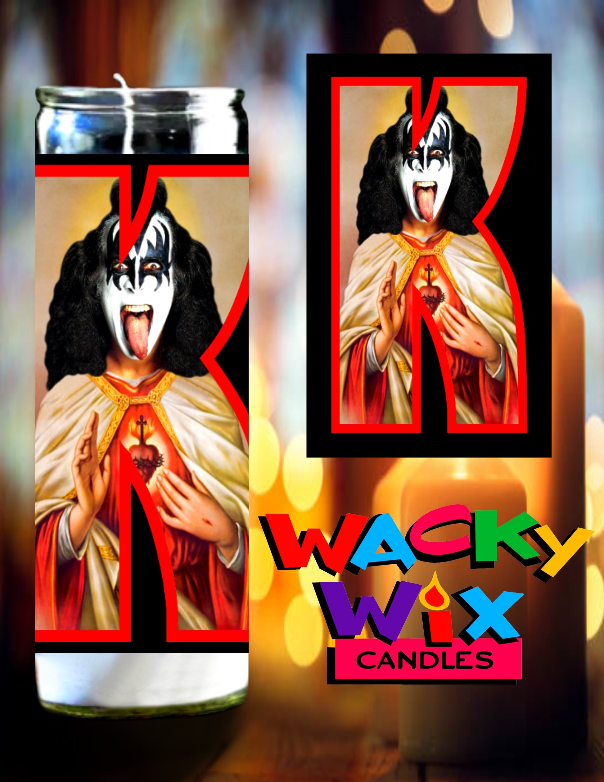 KISS - Demon Prayer Candle