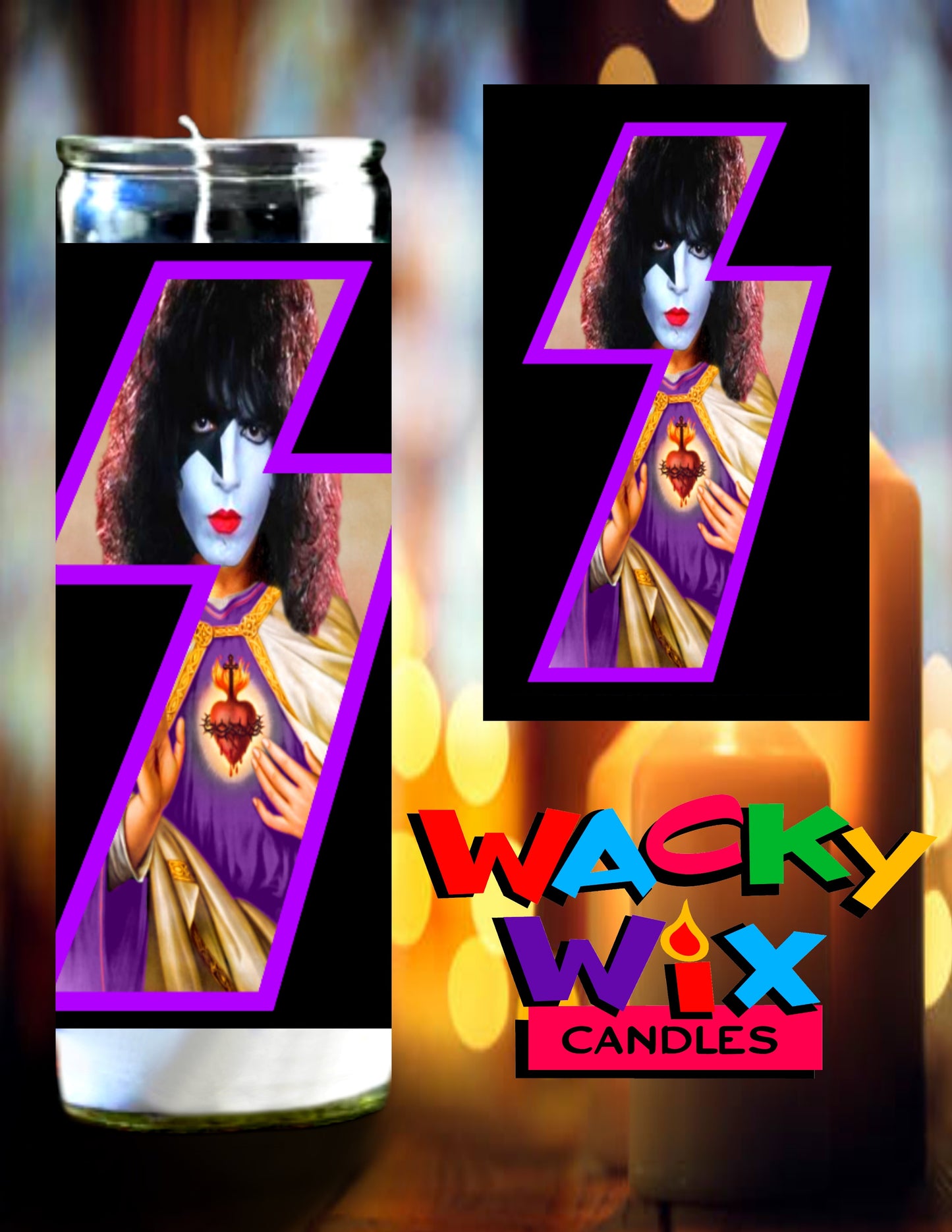 KISS - Starchild Prayer Candle