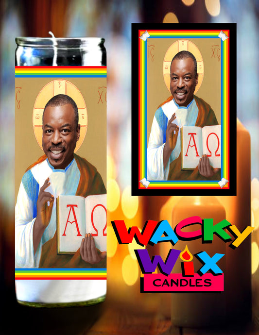 Reading Rainbow - LeVar Burton Prayer Candle