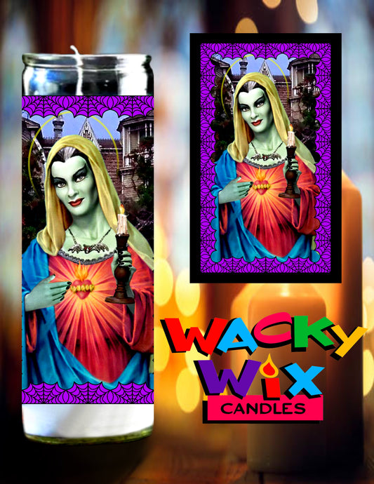 The Munsters - Lily Munster Prayer Candle