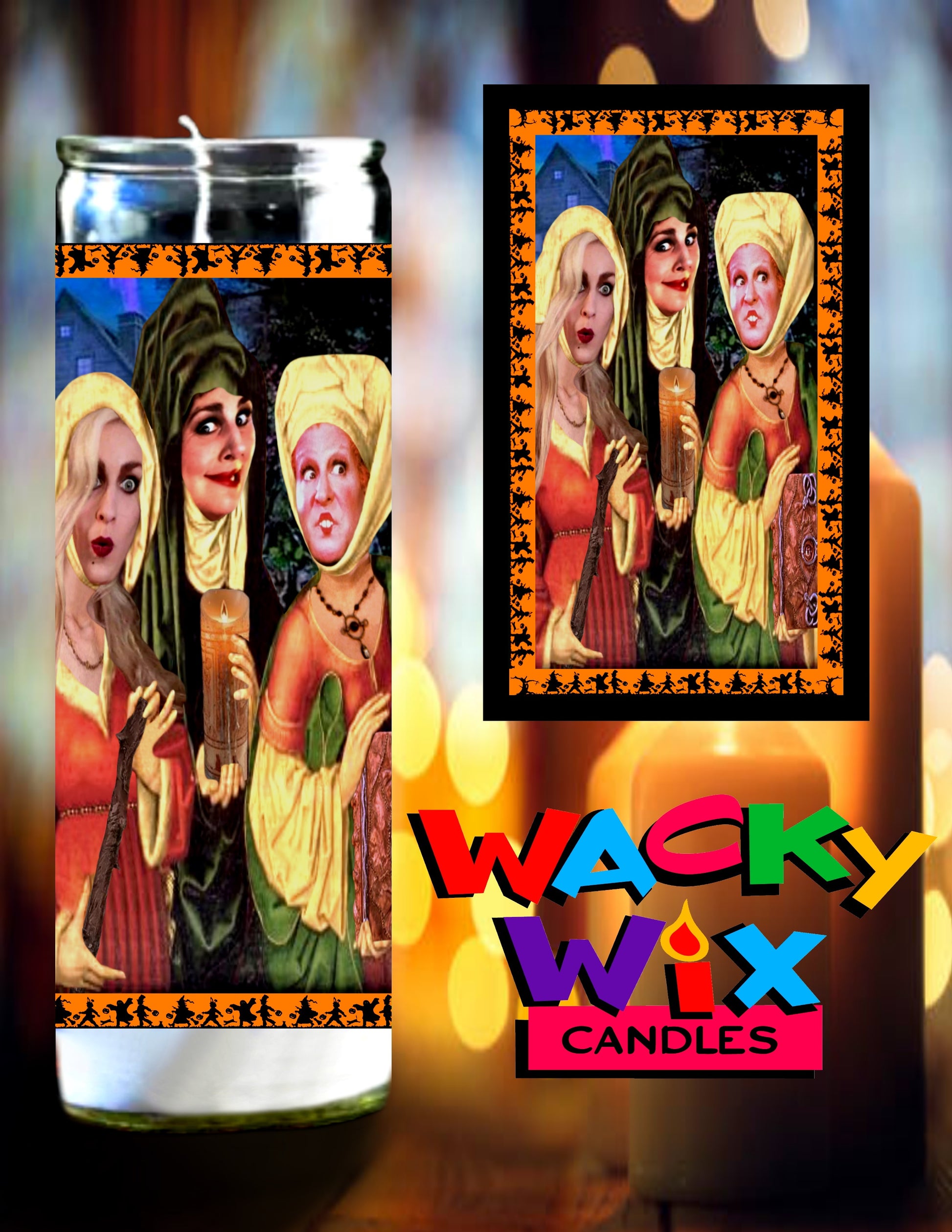 Hocus Pocus - Sanderson Sisters Prayer Candle