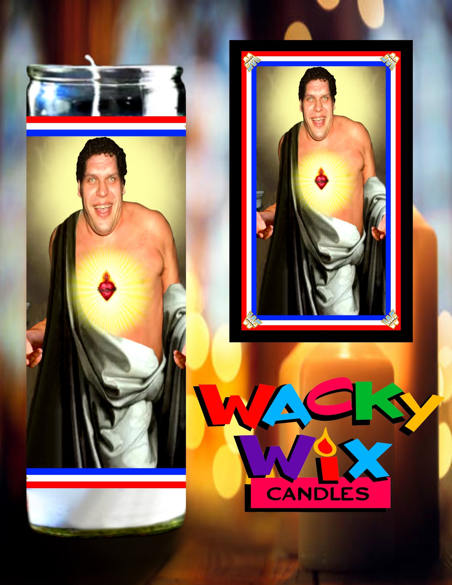 WWF - Andre "The Giant" Prayer Candle