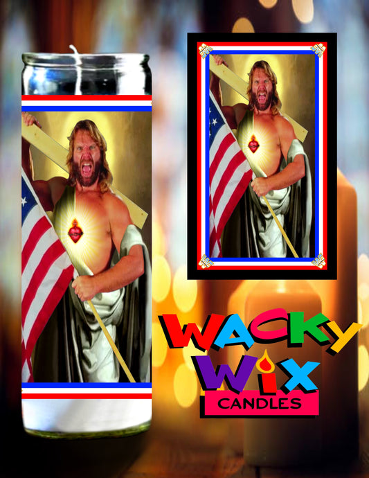 WWF - "Hacksaw" Jim Duggan Prayer Candle