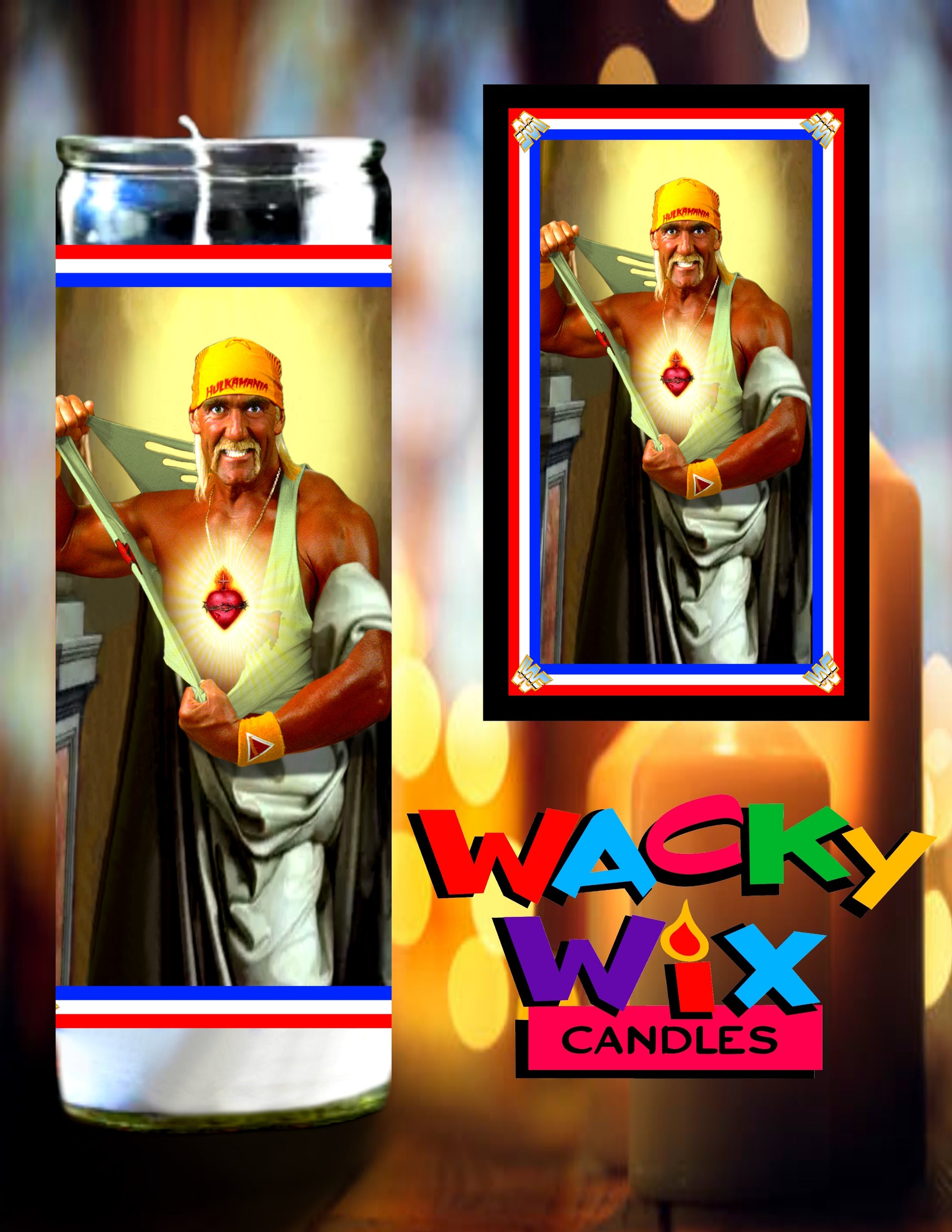 WWF - Hulk Hogan Prayer Candle