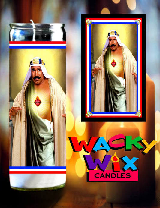 WWF - Iron Shiek Prayer Candle