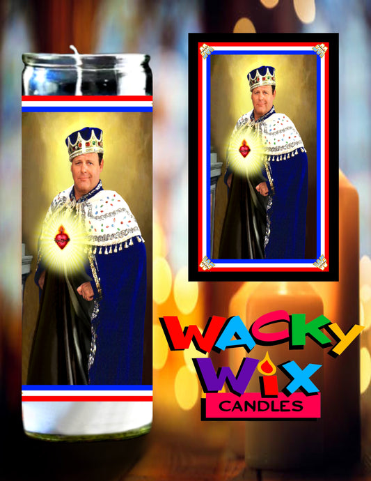 WWF - Jerry "The King" Lawler Prayer Candle