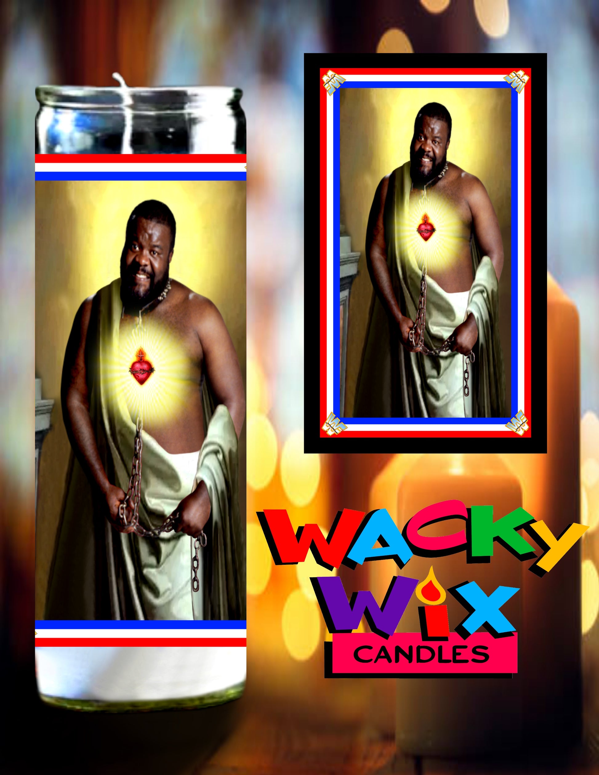 WWF - Junkyard Dog Prayer Candle