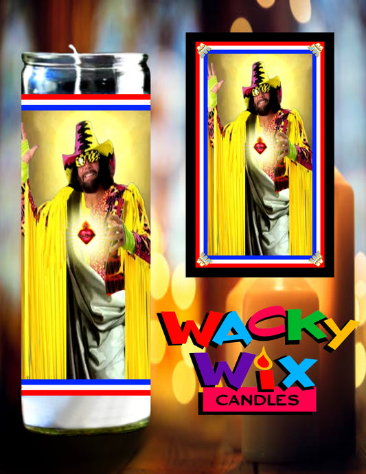 WWF - "Macho Man" Randy Savage Prayer Candle